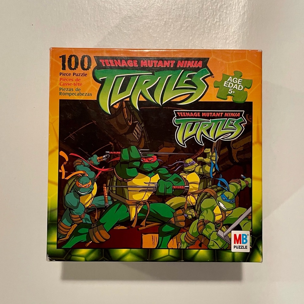 Vintage Teenage Mutant Ninja Turtles Puzzle